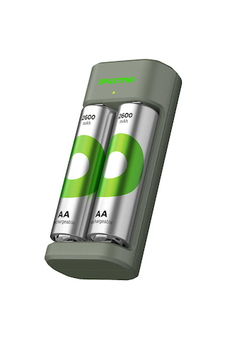 Gp Recyko E221 2 X 2600 Mah R6 Aa Pilli Pil Şarj Cihazı Gp-e221/270ahcer21-2gtlb2 4741