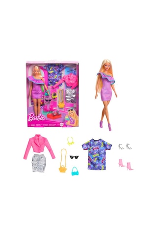 Barbıe Moda Bebek Kıyafetleri Ve Aksesuarları Hyt61