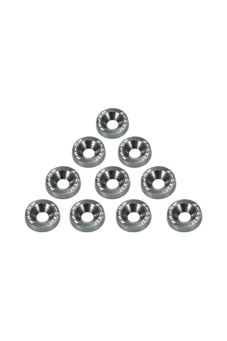 Youmex 10 Adet Titanyum Renkli Çelik Levha Alüminyum Araç Bumper Yıkama Yorulmaz Somun Ve Mafsal Seti 8 Renkten Seçim