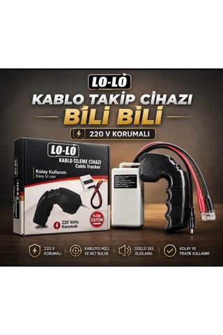 Lolo Kablo Bulucu İzleme Cihazı Ktc-01 Kablo Bulucu Tester Bili Bili