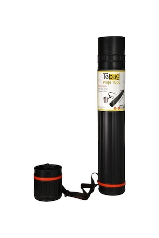 Tebag 10,5 Cm Proje Tüpü Siyah