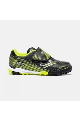 Joma Gol Jr 2601 Black Turf Çocuk Halı Saha Kramponu Siyah