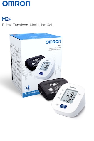 Omron HEM-7146-E M2+ 30 Ölçüm Hafızalı Geniş Manşetli Üst Koldan Ölçer Dijital Tansiyon Aleti