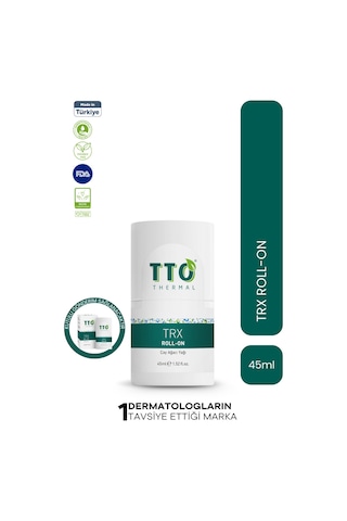 Tto Thermal Trx Çay Ağacı Yağlı Roll-On Deodorant 45 ML