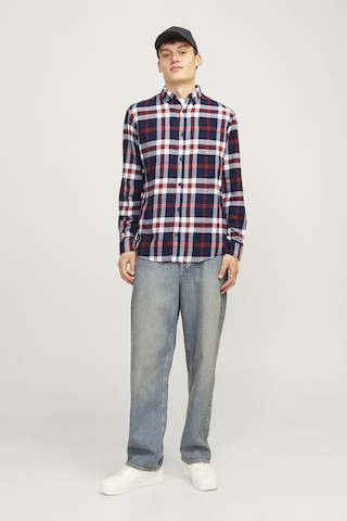 Jack & Jones Jack&jones Erkek Gömlek 12235982 Navy Blazer Lacivert