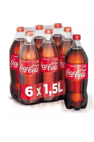 Coca Cola Kola Orijinal Tat 1,5 Lt X 6 Adet