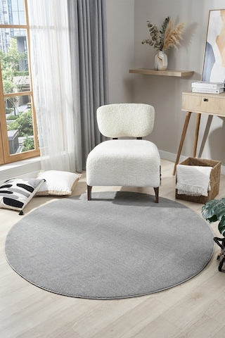 Bali Gri Daire Halı Salon Oturma Odası Çocuk Odası Yatak Odası Halısı 4500
