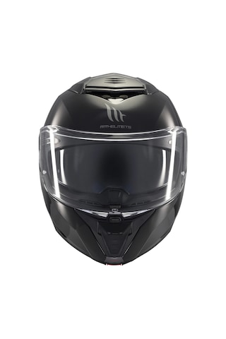 Kask Mt Atom 2 A1 Çene Açılır Kask Parlak Siyah
