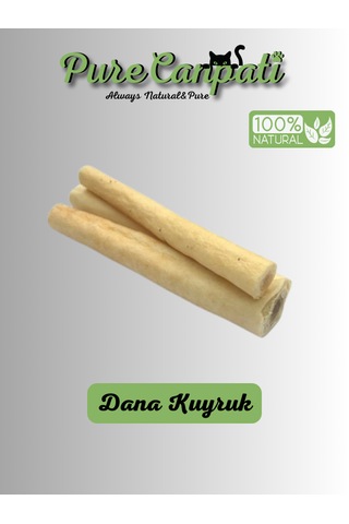 Purecanpati Kurutulmuş Dana Kuyruk Özel Seri 13-15 Cm