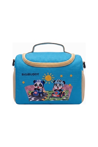 Bigibuddy Bigione Taşıma Çantası Akıllı Cihaz Ve Kartlar İçin Koruyucu Çanta Mavi Çok Renkli