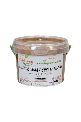 Doğal Gelsin Meşhur Simav Susam Ezmesi 500 G