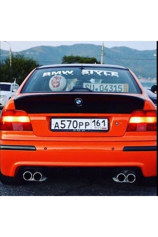 Bmw E39 Cls Spoiler Spoyler Parlak Siyah Plastik