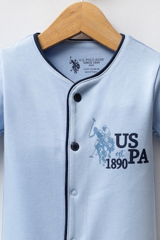 U.S. Polo Assn. U.s. Polo Assn Erkek Bebek Mavi Tulum Usb2541-c-v1 Mavi