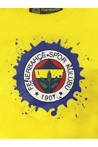 Fenerbahçe Bebek Brush 6 Renk Logolu Sweat Sarı