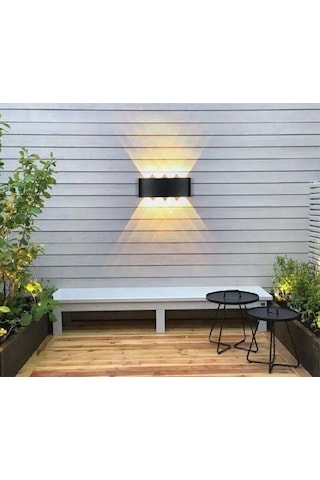 Cata Ct 8013 15w Dış Mekan Led Aplik Amber