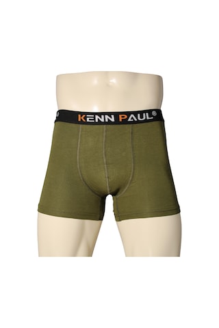 Kenn Paul Erkek Haki Premium Modal Boxer Rahat Boxer Esnek Kumaş Haki