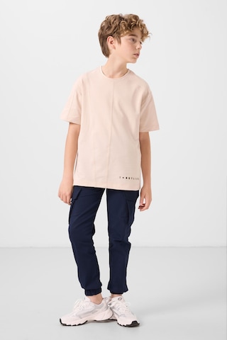 Tommy Life Lacivert Standart Fit Dokuma Hafif Esnek Chino Erkek Çocuk Pantolon - 11271 Lacivert