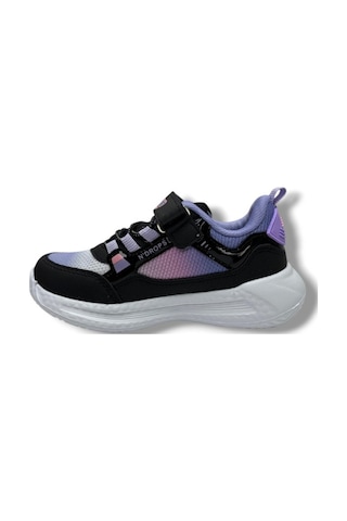 Ndrops 028-26 Anorak Anatomik Çocuk Sneaker Siyah Lila 31-35 Siyah