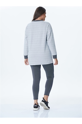 Kendinden Desenli Tayt