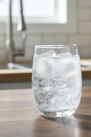 Duru 6 Lı Cam Su Bardağı 380 Ml Şeffaf Beyaz