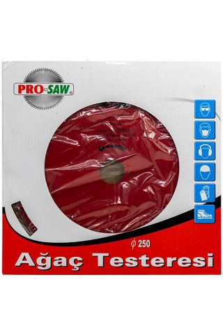 Pro-saw Ps51331 Teflonlu Ahşap Kesme Daire Testere 250x30 Mm 80 Diş