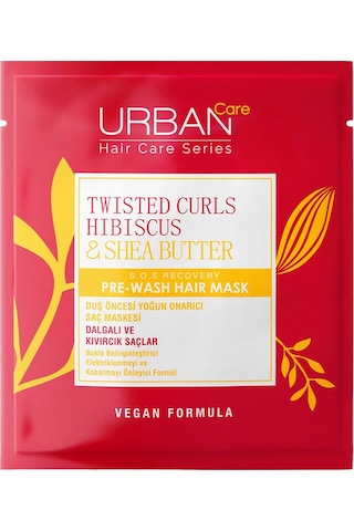 Urban Care Hibiscus & Shea Butter Kıvırcık ve Dalgalı Saçlar için Bakım Maskesi 50 ML