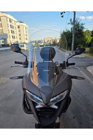 Motocam Honda Vfr 800 Crosrunner Ön Cam 2015-2016 Model 56cm Şeffaf Renkli 4mm