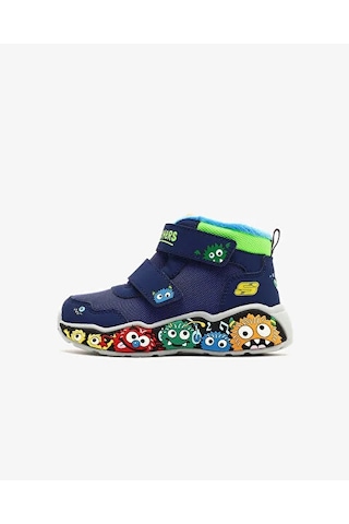 Skechers Play Scene Erkek Çocuk Lacivert Bot Lacivert
