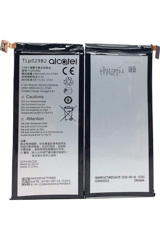 Vodafone Smart Ultra 6/7 Ot-5095 Pil Batarya Tlp029B2 2960 Mah
