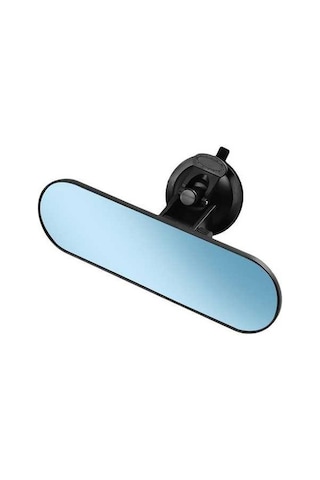 Novahub 360 Derece Ayarlanabilir İç Dikiz Aynası, Siyah, Geniş Görüş Alanı, Emme Montaj, Kamyon İçin