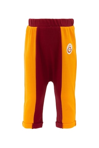 Galatasaray Orijinal Lisanslı Bebek Eşofman Altı Sarı - Kırmızı