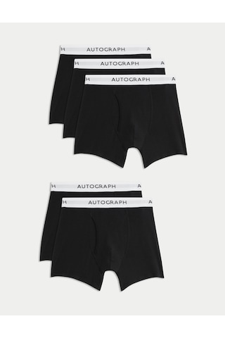 Marks & Spencer 5'li Supima Trunk Seti T14005390a Siyah Mix