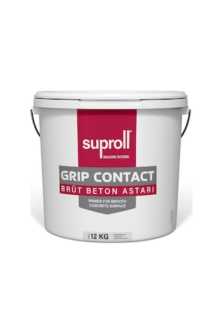 Suproll Grıp Contact Brüt Beton Astarı 12 Kg Suproll Grıp Contact Brüt Beton Astarı 12 Kg