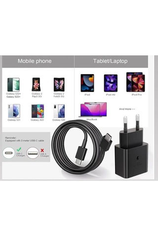 Pd45w Samsung Uyumlu Hızlı Şarj Aleti