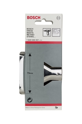 Bosch Sıcak Hava Tabancası İçin Yüzey Nozulu 75x33.5 mm - 1609390451