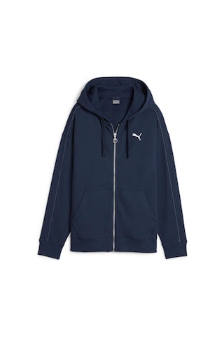 Puma Her Kadın Tam Fermuarlı Kapüşonlu Sweatshirt 677882 14 Mavi
