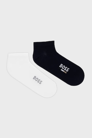 Boss Pamuklu 2 Pack Çorap Erkek Çorap 50559426 401 Lacivert-beyaz