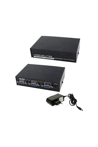 Vga 2 Port Monitör Çoklayıcı 200 Mhz Vga Splitter