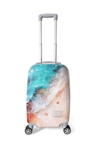 Coral High Renkli Desenli Pc 3'lü Valiz Seti 16810 Çok Renkli