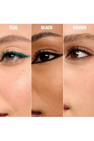 Benefit Cosmetics Badgal Hypeliner - Uzun Süre Kalıcı, Suya Dayanıklı Jel Eyeliner Midnight Brown Diğer