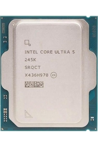 Intel Core Ultra 5 245k 14çekirdekli 26mb O/b Vga 1851p 125w Kutusuz-fansız