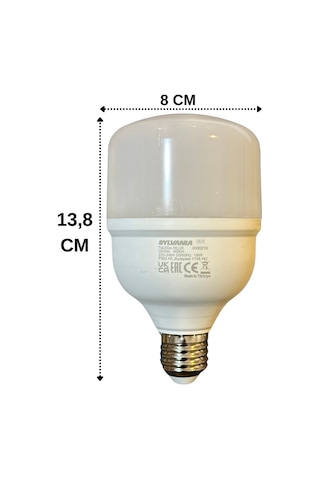 Sylvania 18w 3000k Sarı Işık E27 Duylu Torch Ampul 10 Adet