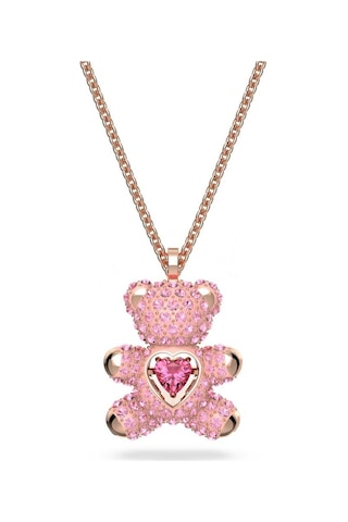 Swarovski Teddy:Pend Hrt Lros/Ros Kolye 5642976 Ayarlanabilir