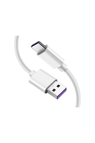 Huawei 5.A Type-C Usb Super Charge Hızlı Usb Şarj Veri Kablosu