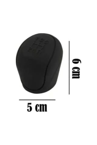 Silikon Manuel Siyah Vites Topuzu Kılıfı Düz Vites İleri 5 Vites Diğer