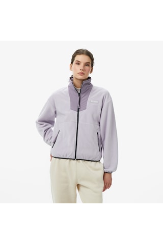 Columbia Sequoia Grove Full Zip Fleece Kadın Mor Outdoor Sweatshirt Al0684