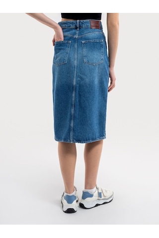 LOFT Regular Fit Kadın Etek Lf2036556 Q1.v1 Denim