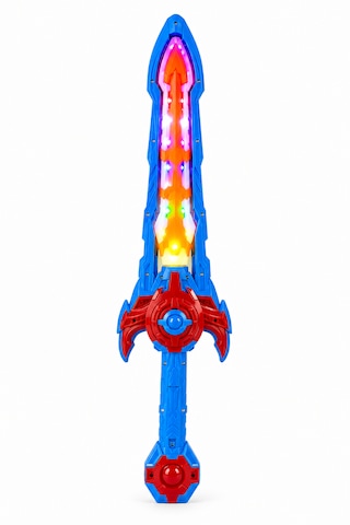 Işıklı Ve Sesli Uzay Asası Renkli Led Efektli Oyuncak 58 Cm 001