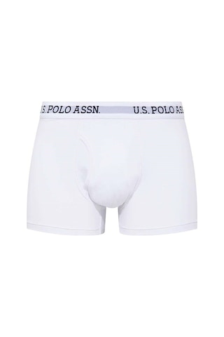 U.S. Polo Assn. 80451 Erkek Tekli Cepli Boxer 001