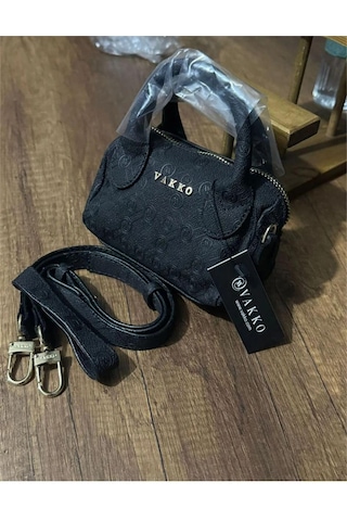 Allure Boutique Mini Speedy Çanta Siyah